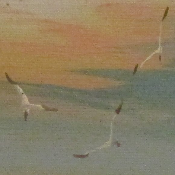 Tropical Scene Oil Painting - Picture 3 of 8